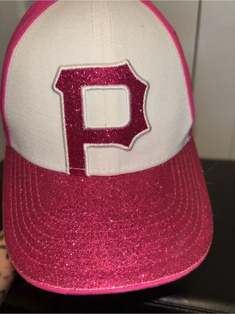 Pittsburg Pirates glitter hat